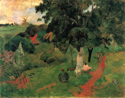 Coming and Going by Paul Gauguin